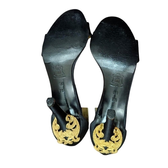 Saint Laurent Heels Black Women's Size 7.5 M - Picture 11 of 14